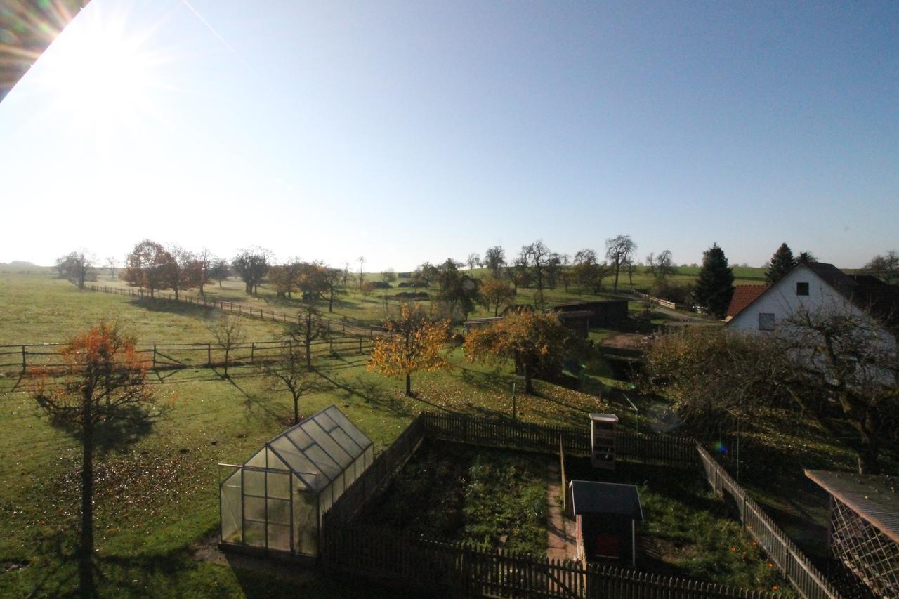 Gasthaus Und Ferienwohnungen Zum Engel Waldbrunn  Oda fotoğraf